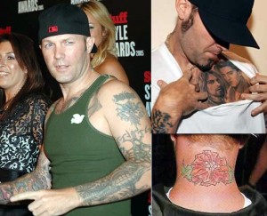 Fred Durst Tattoos
