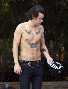 Harry Styles Tattoos