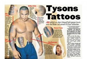 Mike Tyson Tattoos