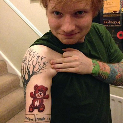 Ed Sheeran tatoo