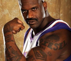 Shaquille O'Neal Tattoos