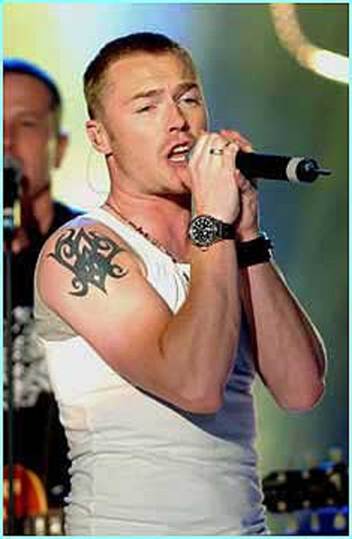 Ronan Keating Tattoos