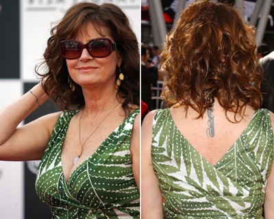 Susan Sarandon Tattoos