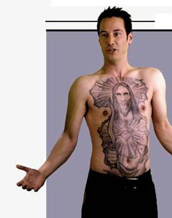 Keanu Reeves Tattoos