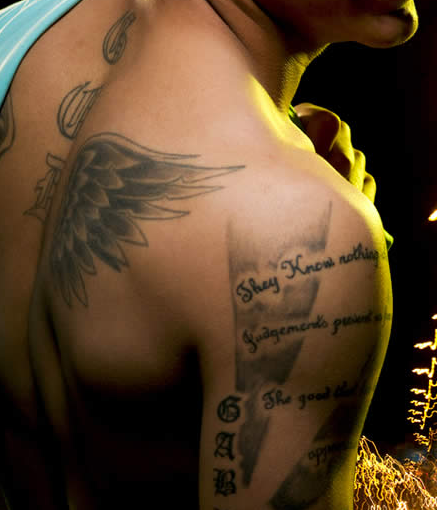 GREGORY van der WIEL TATTOO PHOTOS PICS PICTURES OF HIS TATTOOS