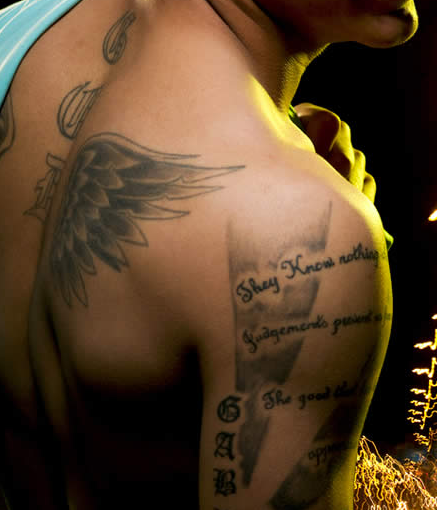 Gregory van der Wiel Vanishing Tattoo – Celebrities Tattooed