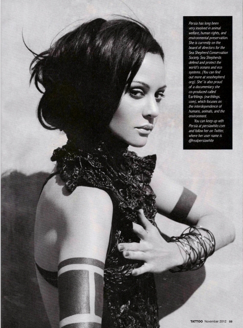 Persia White Tattoos