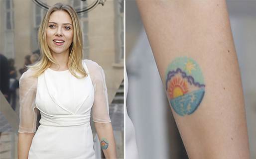 Scarlett Johansson tattoos
