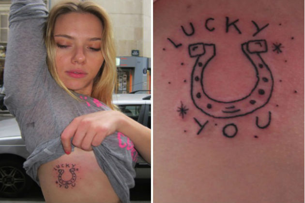 Scarlett Johansson tattoos
