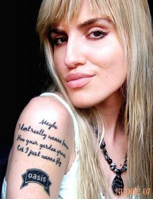 Nika Ostoic tattoos