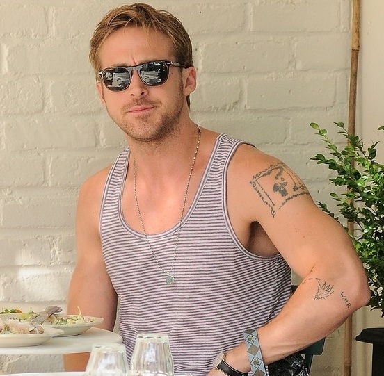 Ryan Gosling Tattoos