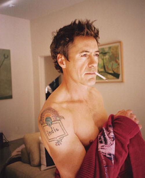 Robert Downey Jr. Tattoos