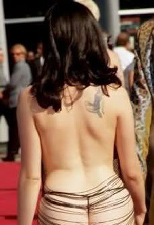 Rose McGowan tattoos